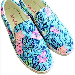 Lilly Pulitzer Julie Sneakers sz 9